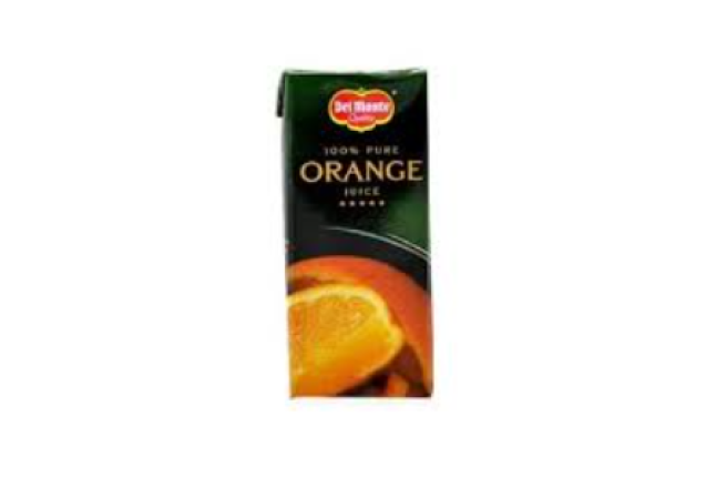 Del Monte Pure Orange Juice  - 250ml x 24