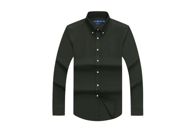 Ralph Forest Green Button-Up