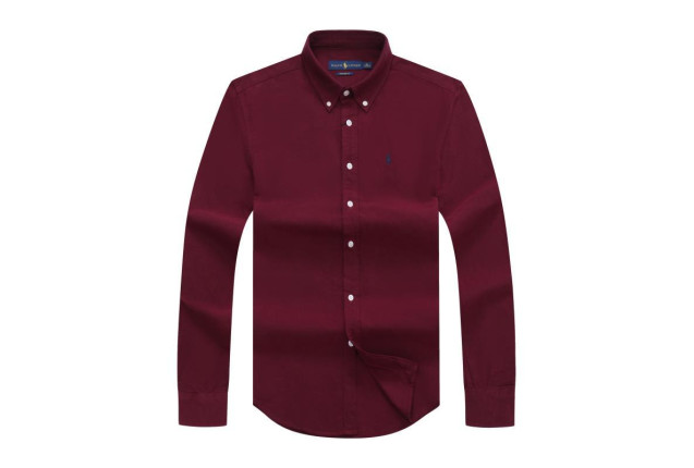 Ralph Deep Maroon Button-Up