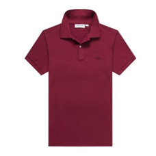 Maroon Polo Shirt with Logo