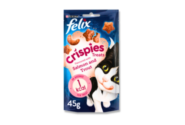 Felix Crispies Salmon And Forel 45G