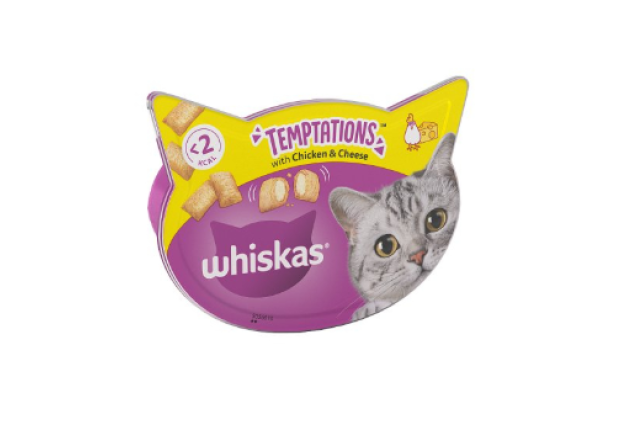 Whiskas Temptations Chicken And Cheese 60G