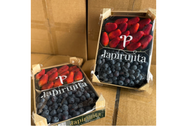 BERRIES MIX ( Strawberry and Blueberry)  0.9kg/Box