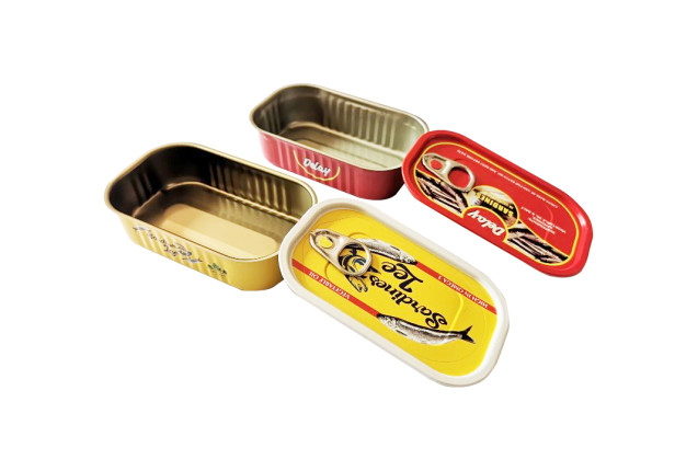 Rectangular 2-Piece Can Food Cans -  Tin can