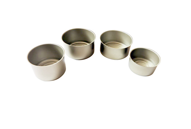 Circular 2-Piece Food Tin Can -