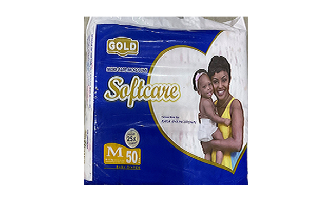 Softcare Classic Gold (ECO Medium, M50 Pcs) x 4