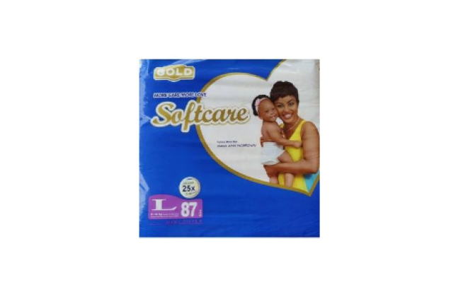 Softcare Classic Gold (Jumbo Large, L87 Pcs) x 3