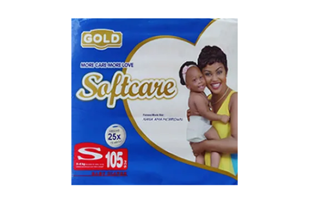 Softcare Classic Gold (Jumbo Small, S105 Pcs) x 3