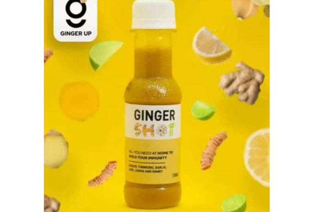 Fresh Ginger Shots (20 Pieces per Box)