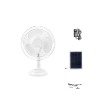 12"Portable DC Fan, Solar