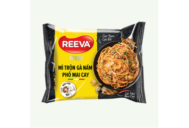 Reeva Chicken Mushroom Spicy Cheese Stir-fry -moq 20ft - 85g x 30