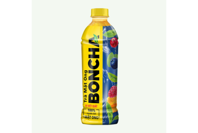 Boncha Honey Tea Blueberry flavor - moq 20ft - 450ml x 24