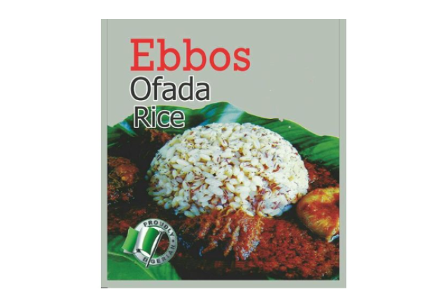 Ebbos Ofada Rice - 1kg x 10