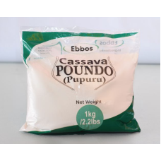 Ebbos Cassava Poundo(pupuru) -