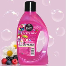 Berry Nice Foam Bath 3-in-1(Foam Bath, Shampoo & Conditioner) 1.3L x 6