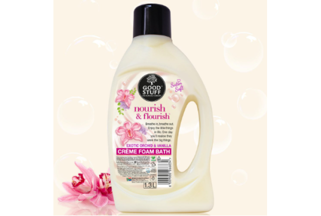 Nourish & Flourish Crème Foam Bath - 1.3L x 6