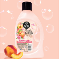 Peaches & Clean Creme Foam Bath 1.3L x 6