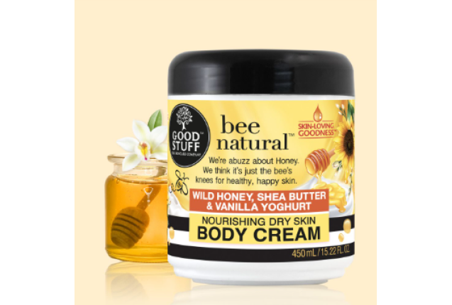 Bee Natural Body Cream 450ml x 24