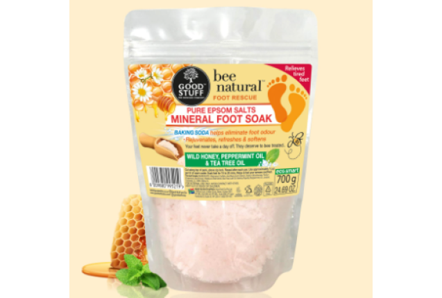 Bee Natural Foot Soak 700g x 12