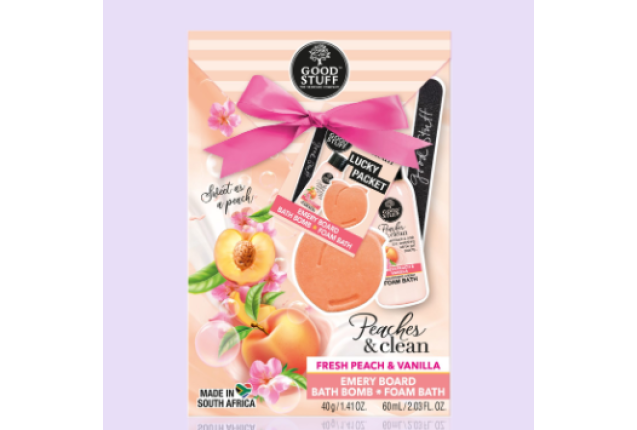 Peaches & Clean Lucky Packet Gift Set x 6