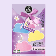 Seventh Heaven Luxury Fragranced Bath Bombs x 6