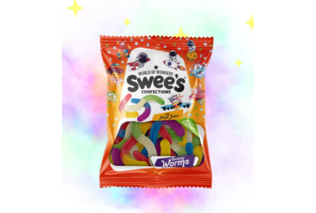 Swee's - Jelly Worms - 80g x 72