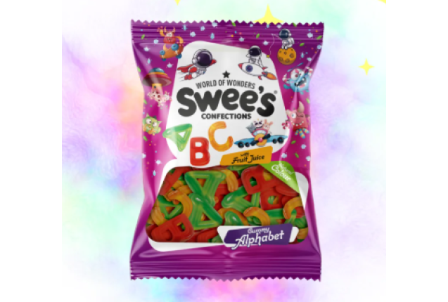 Swee's - Jelly ABC - 80g x 72