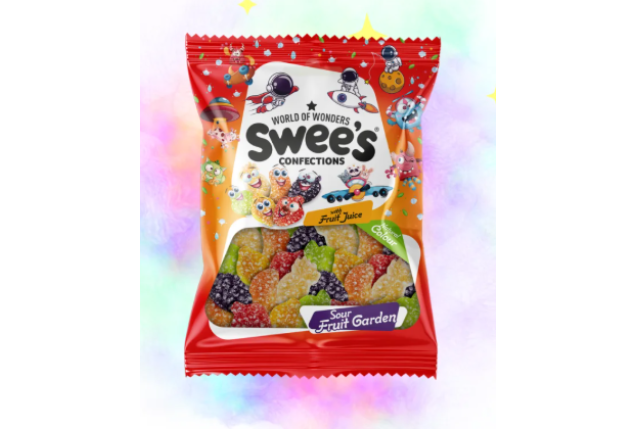 Swee's - Jelly Fruit Garden (SOUR) - 80g x 72