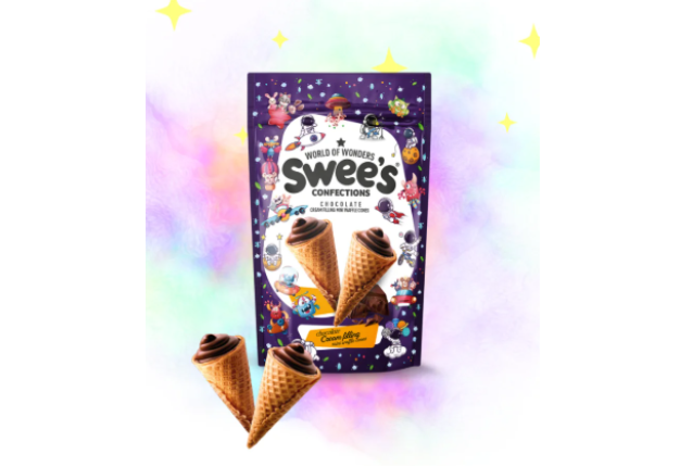 Swee's - Super Compound Chocolate  Cones - 70g x 12