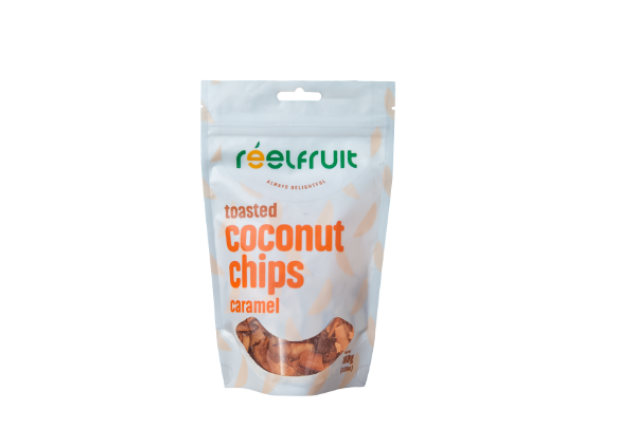 100g Toasted Coconut Chips Caramel x 24