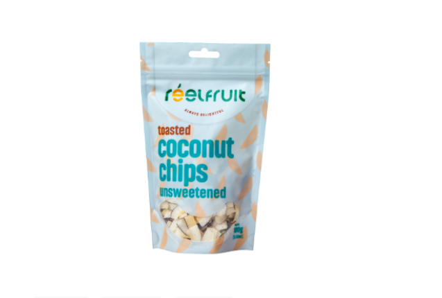 50g Unsweetened Coconut Chips x 24