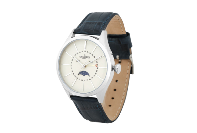 GRANDEUR PLUS moonphase Men Wrist Watch - Model GRP011W3