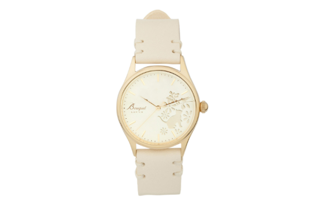 LOV-IN BOUQUET Ladies' Stylish Italian Leather Watch - Model LVB134G3