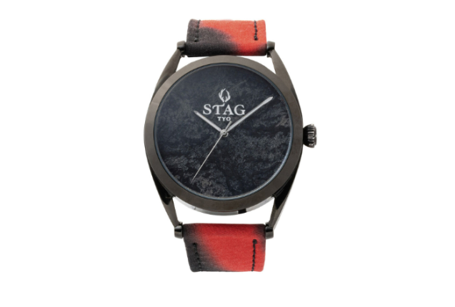 STAG TYO x Kyoto Silk Watch (Black)- Model STGxH022B1