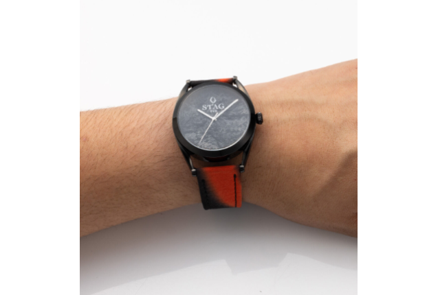 STAG TYO x Kyoto Silk Watch (Black)- Model STGxH022B1