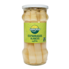 SABORALSA WHITE ASPARAGUS  jar 580  (6/1