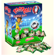 Football Tutti Frutti Flavoured Bubble Gum SINGLE FLOW PACK BUBBLE GUM- 3.5