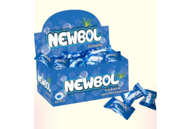 Eucalyptus Flavored Bubble Gum NEWBOL - 3.5g x 20
