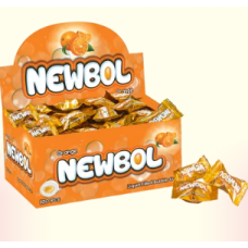 Orange Flavored Liquid Filled Bubble Gum Newbol - 3.5g x 20