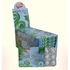 FRUIT DENT DRAGEE BLISTER SPEARMINT -20g