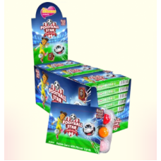 FOOTBALL STAR BLISTER GUM -20g