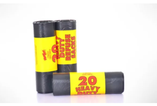 Heavy Duty Refuse Bags – Durable Trash Bags for Large Waste, Commercial & Household Use