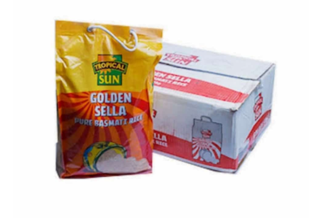 Tropical Sun Golden Sella Basmati Rice – Premium Parboiled Long-Grain Rice | Non-Sticky