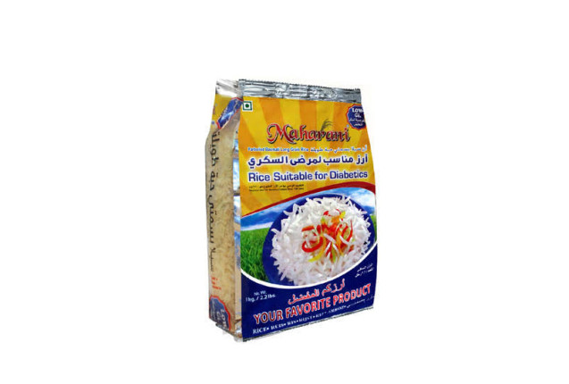 Maharani Diabetic-Friendly Basmati Rice – Low GI, Long Grain, Organic, 5kg