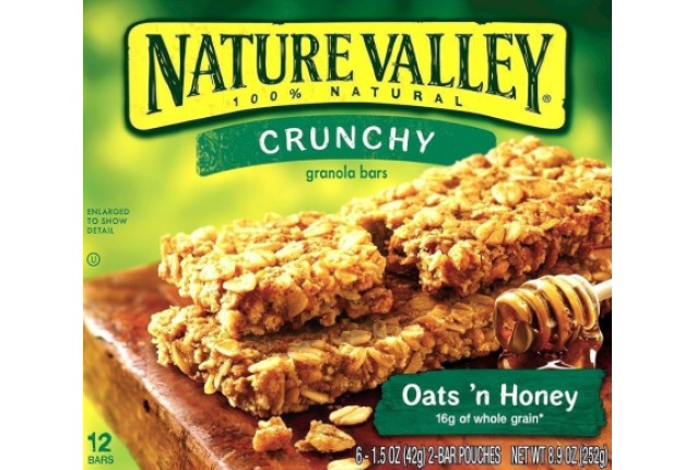 Nature Valley Granola Bars – Crunchy, Healthy Snack with Whole Grain Oats
