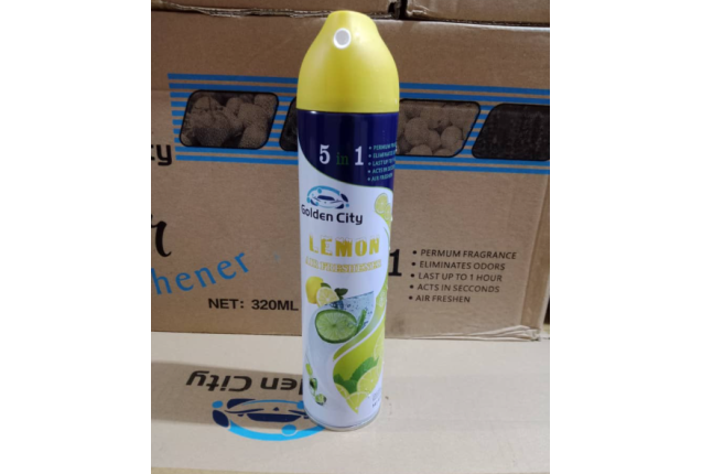 Golden City Air Freshener Spray –  Long-Lasting Odor Eliminator