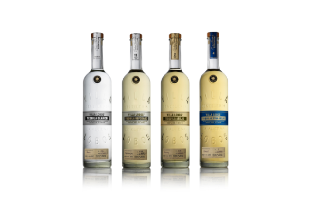 Tequila Villa Lobos 100% Agave  Premium Handcrafted Tequila from Jalisco - 70cl x 6