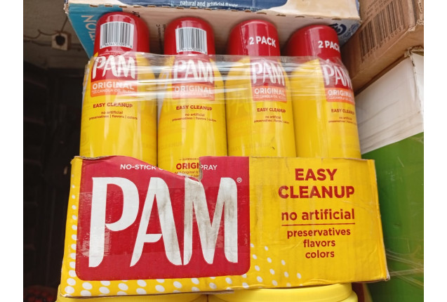 PAM Easy clean-up -24/carton
