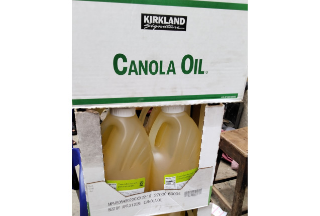 Canola oil 4/carton