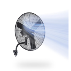30” Industrial Wall Fan – SYF202 3-Speed, Copper Motor, Tilting Head, 3 Aluminum Blades, Heavy-Duty